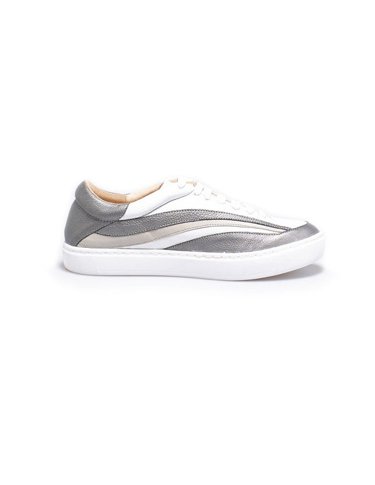 Sneaker White-Silver