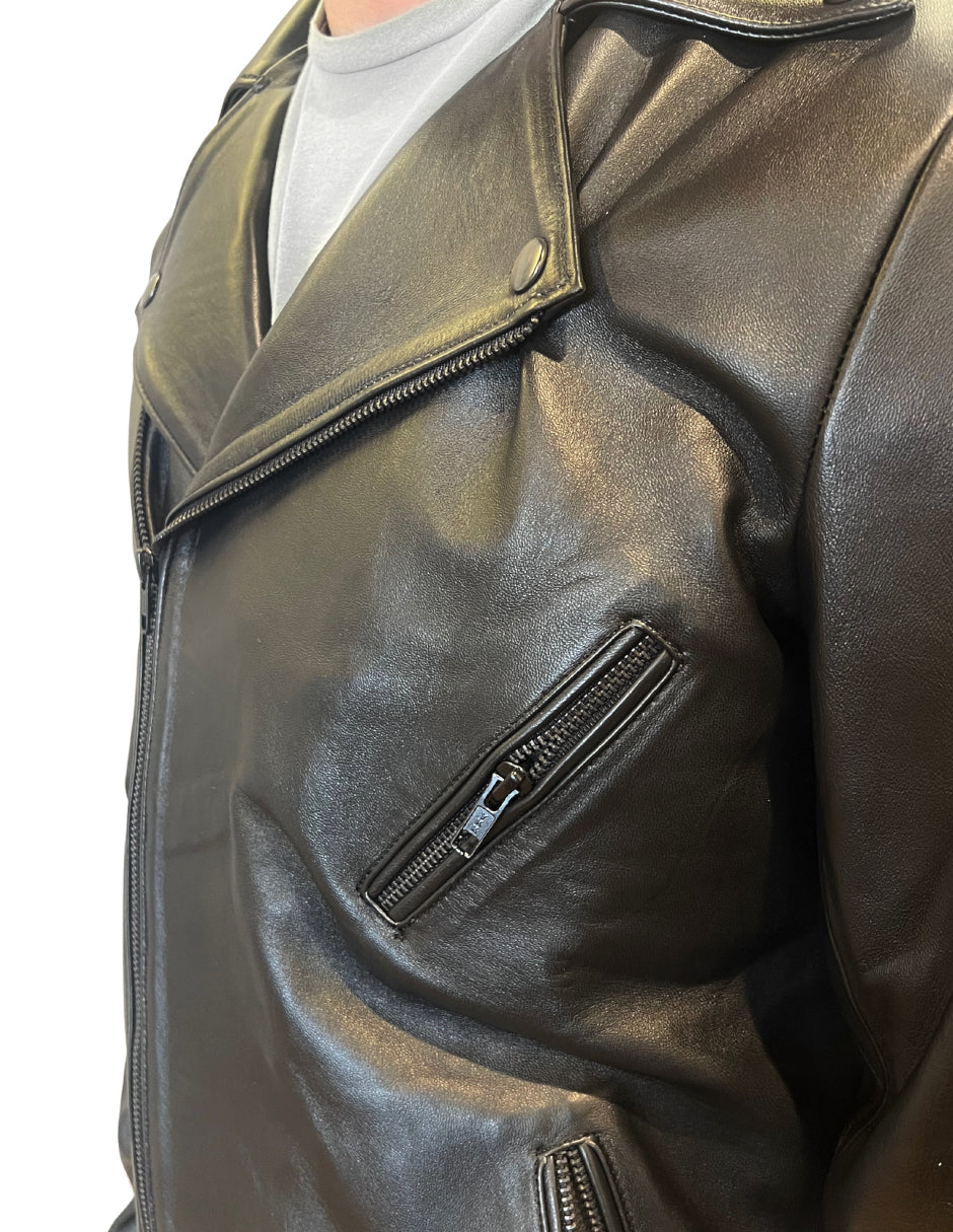 Rock-Black Zippers Jacket